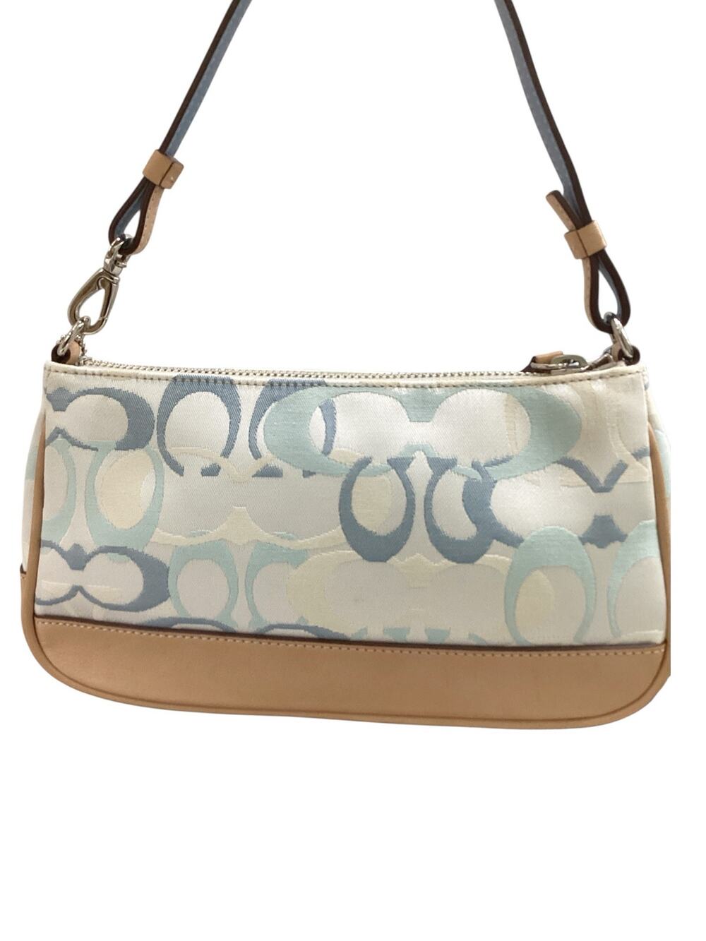 Vintage Coach Purse Women’s 1Size Y2K- 7027 Signature Canvas Small Shoulder Bag